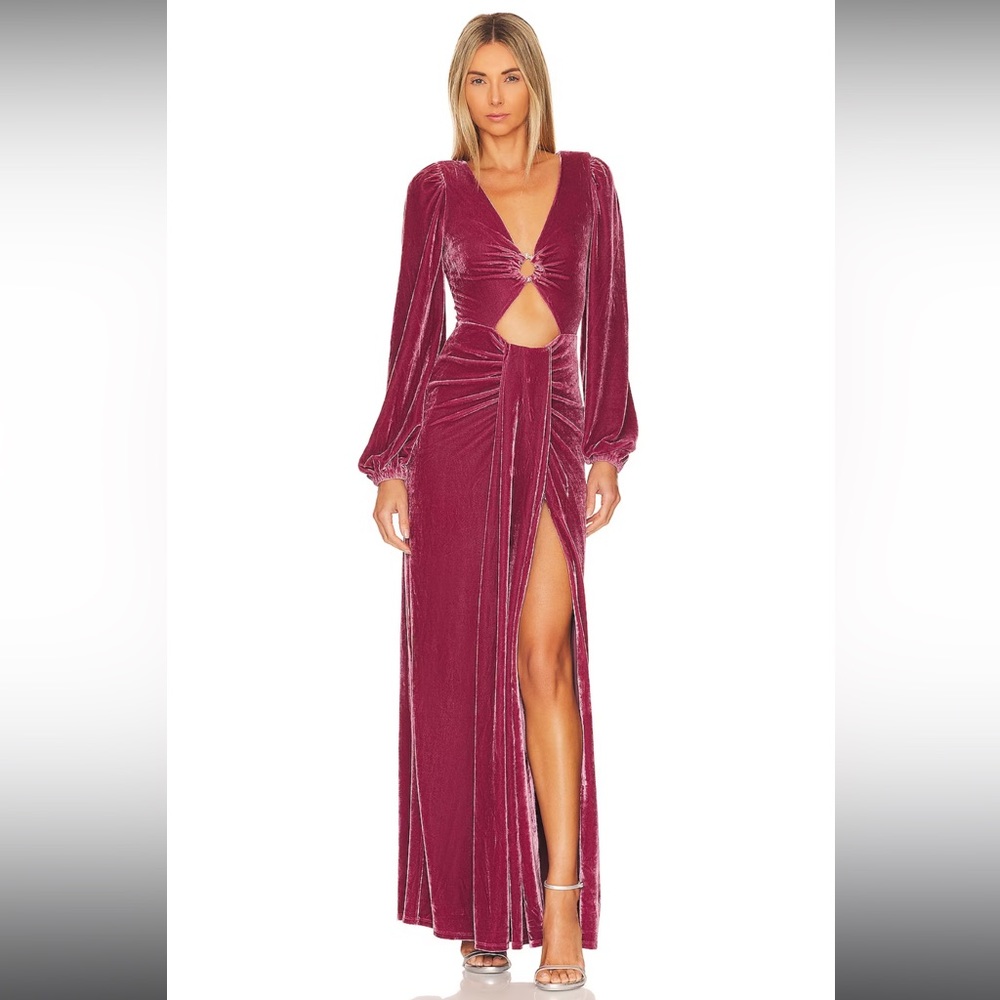 Tularosa Mauve Olivier Gown, Small, Worn once